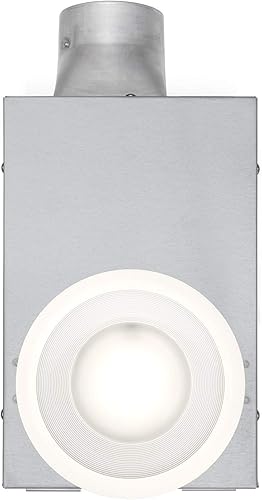 Miniatura 6 de Delta BreezRecessed REC80LED - Ventilador de baño de escape de 80 CFM con luz LED