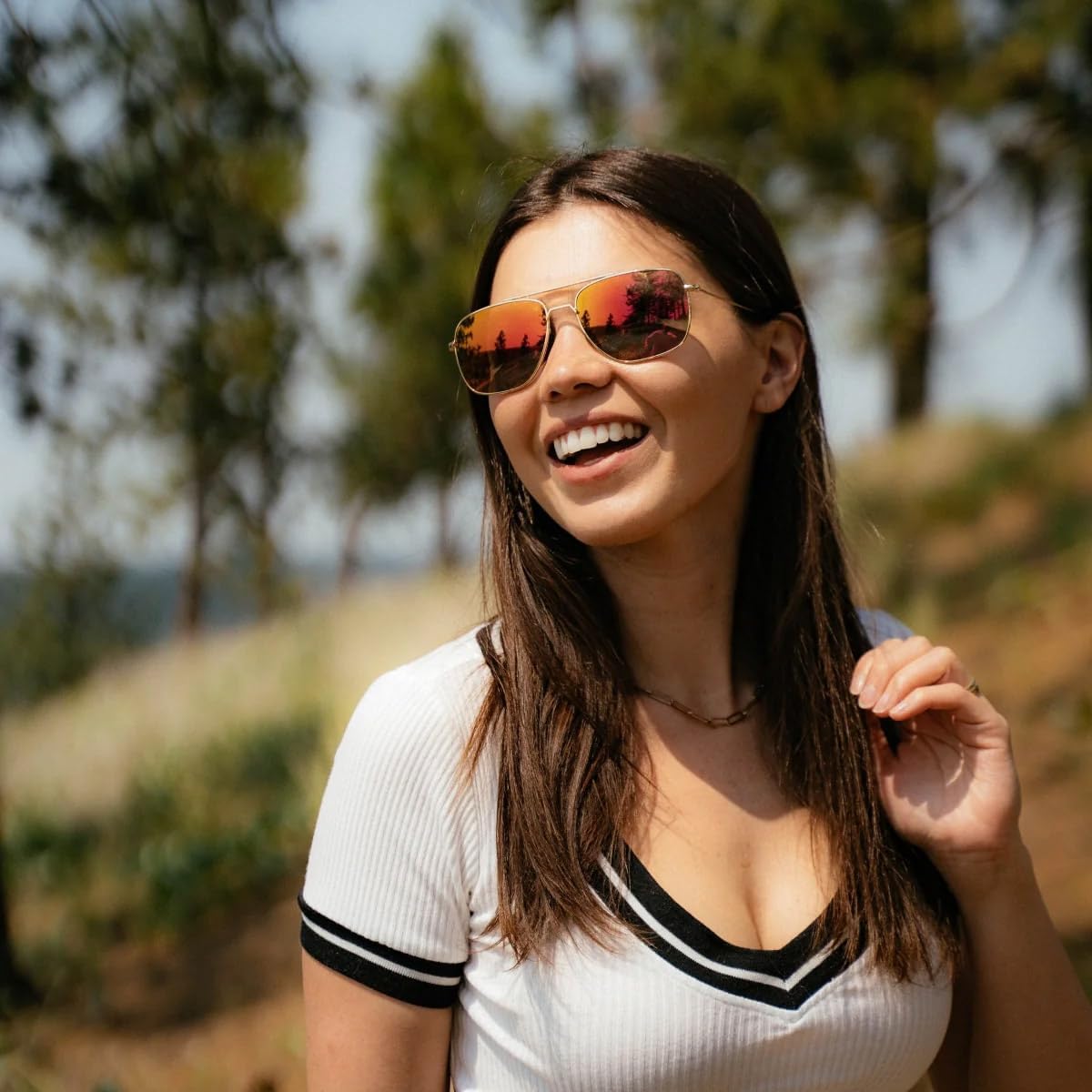 Shady Rays Navigator | Stainless Steel Sunglasses with Polarized Lens