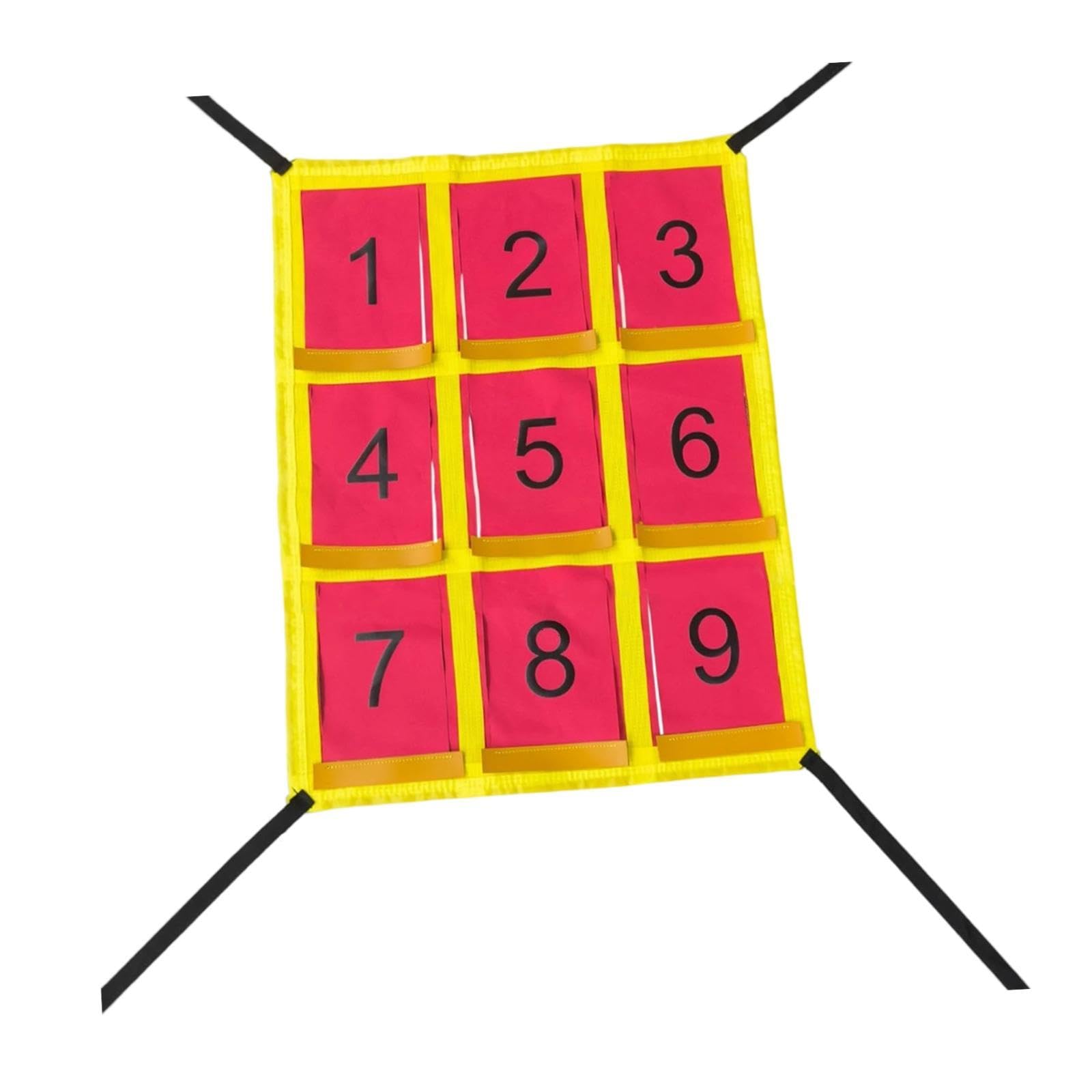 YIJU Strike Zone Target for Baseball Net Practice Throwing/Hitting with Accuracy Indoor Outdoor, Easy Setup Numbered Pitching Mat