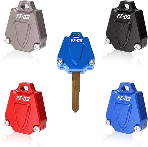 Miniatura 6 de Accesorios de motocicleta CNC Key Cover Cap Keys Case Shell Protector para Yamaha FZ09 FZ 09 2013 2014 2015 2016 2017 2018 2019-2021