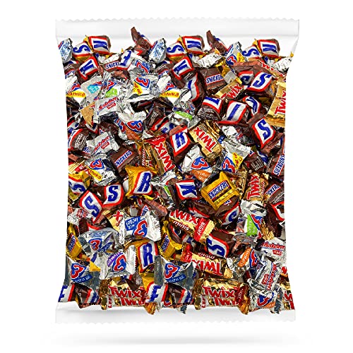 Classic Chocolate Candy Bars Assortment - Snickers, Twix, 3 Musketeers - 3 Pound Bag #TOP1