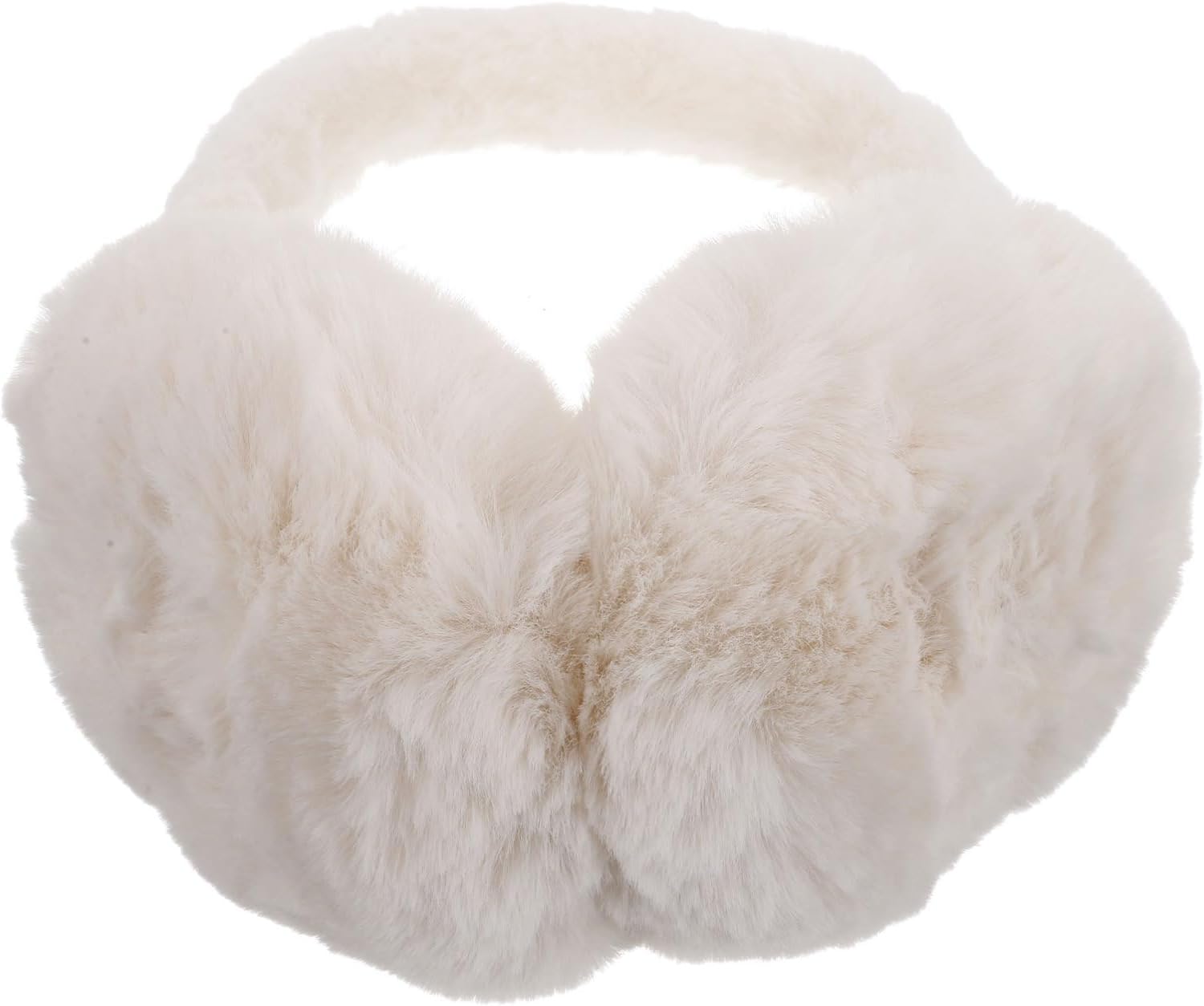 Cute Plush Ear Muff for Women Foldable Thermal Ear Covers for Outdoor Activities for Girls Portable Winter Accessories Soft and Comfortable