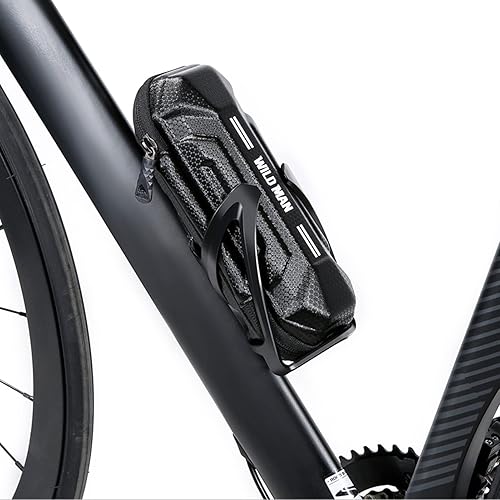 LAKE OF FIRE Bolsa de herramientas de bicicleta pequeña, kit de reparación de neumáticos de bicicleta, bolsa de almacenamiento de herramientas de