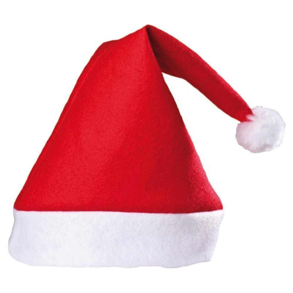 Robelli Small/Medium Christmas Dog Bandanas/Santa Suit/Santa Hat (Santa Hat)