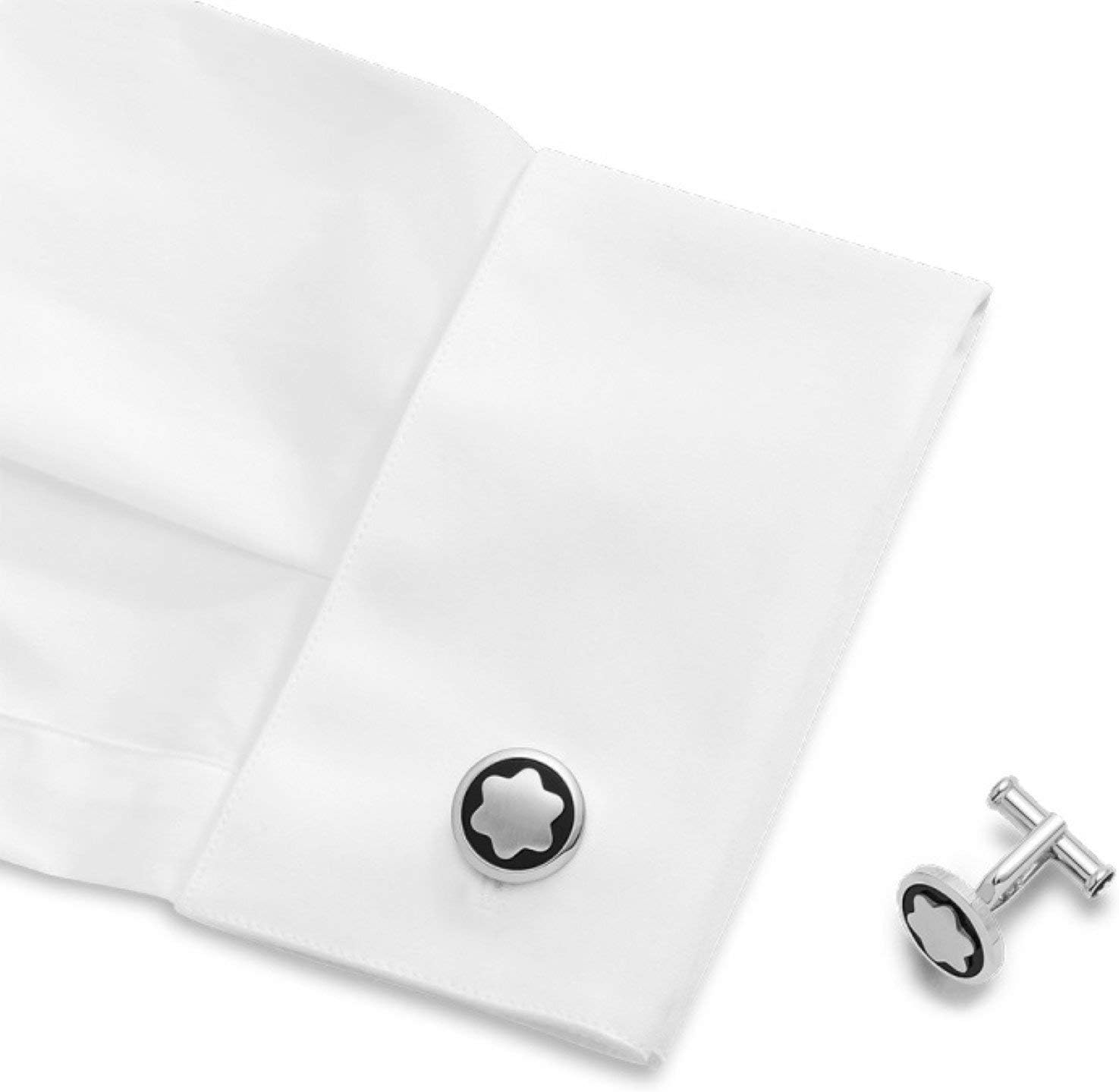 Montblanc Star Two Tone 0.6 inches Cufflinks 116661