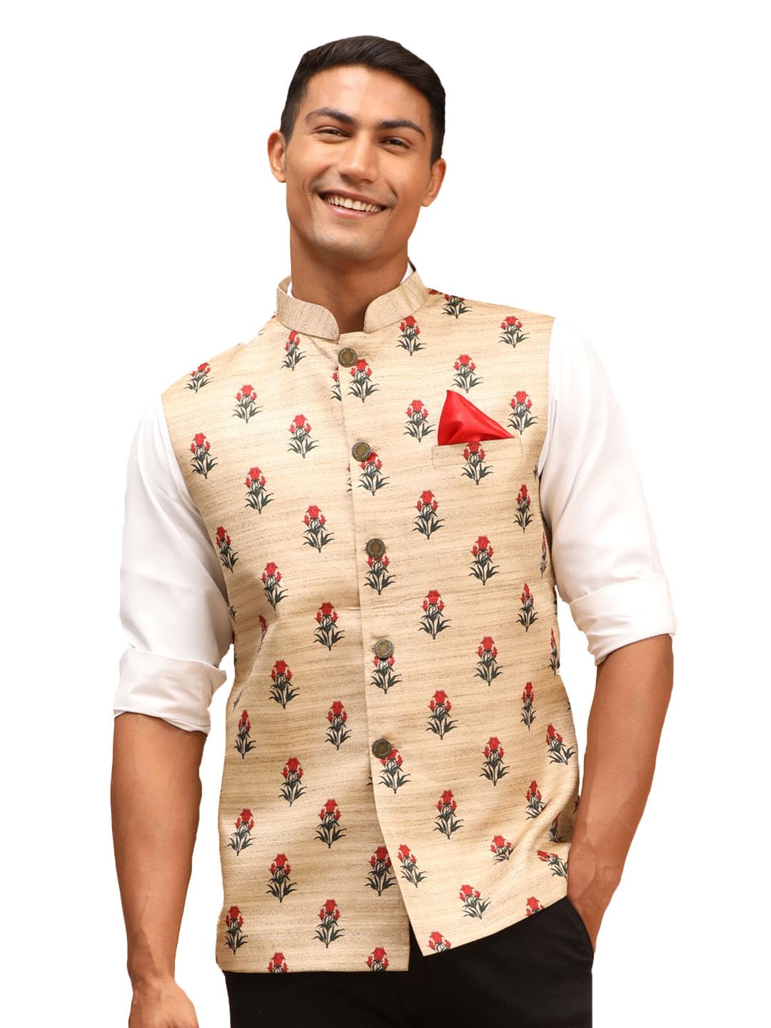 vastramay Men's Nehru Jacket-picture-18