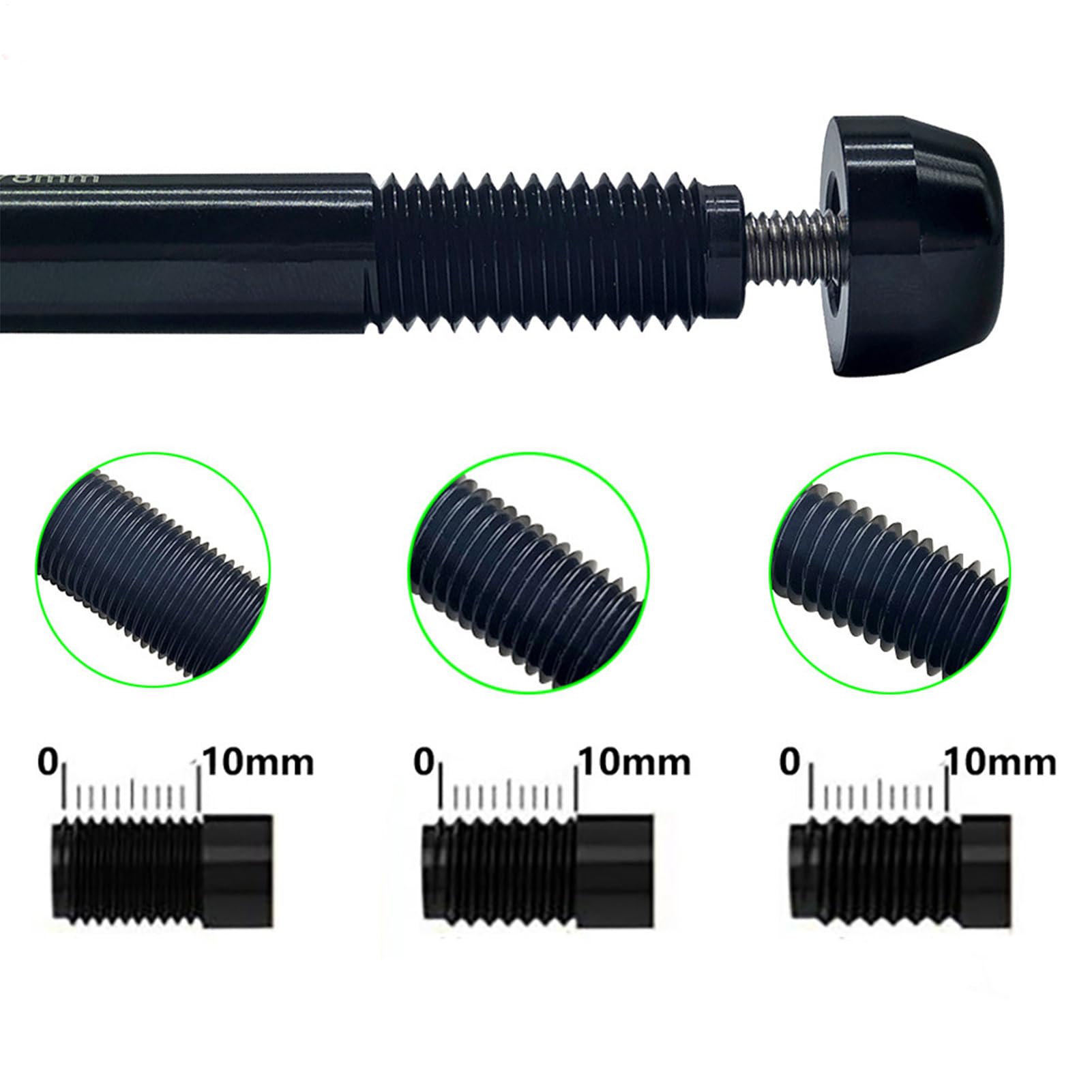 Generico Adattatore Perno Passante per Rulli Bici - Sgancio Rapido Indoor 12x142 & 12x148 | ASSE 12mm Generico Adattatore Perno Passante per Rulli Bici - Sgancio Rapido Indoor 12x142 & 12x148 | ASSE 12mm