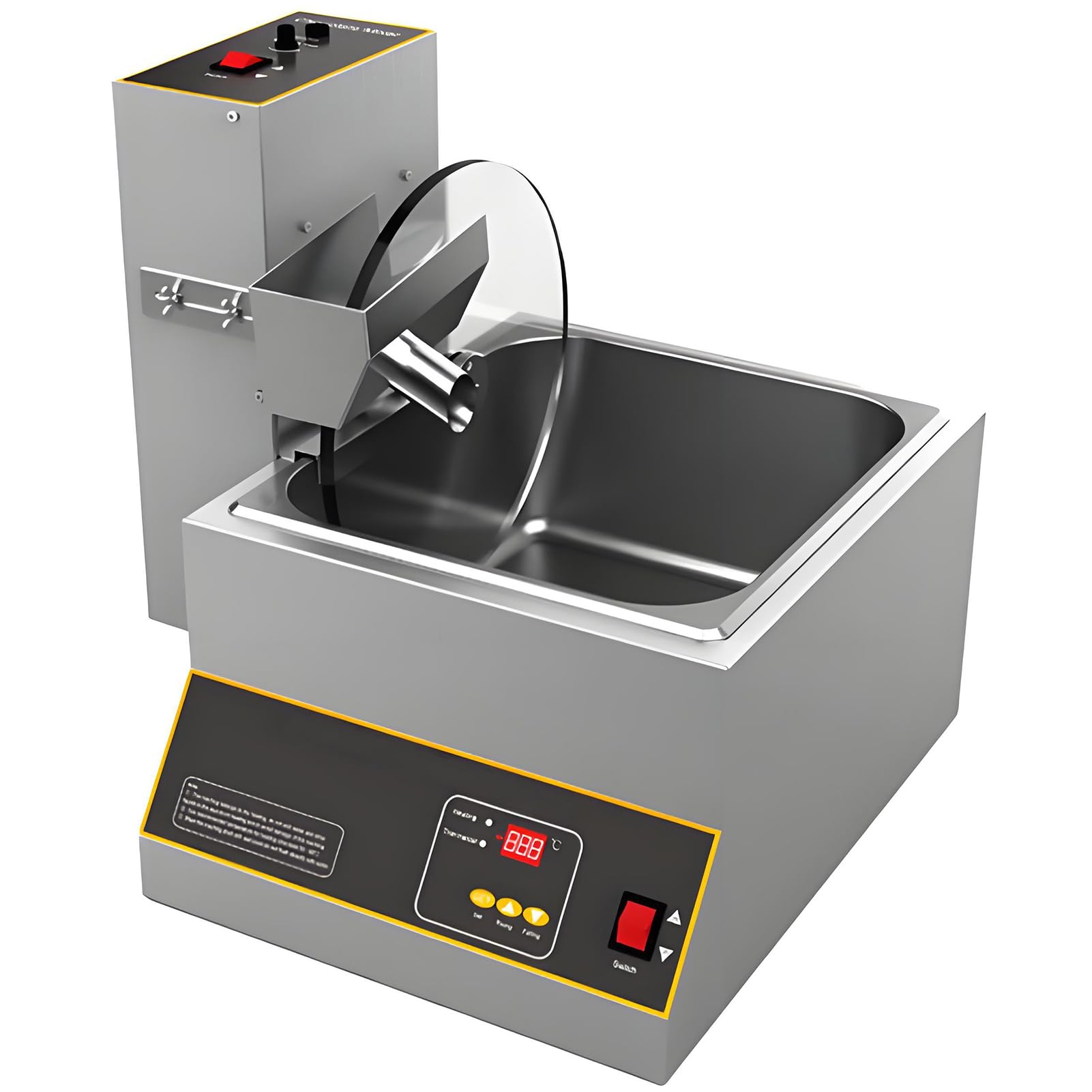 Macchina Cioccolata Calda per Il Colaggio/La Mescolatura degli Ingredienti di Cioccolato,Regolazione della velocità,Mantenimento del Calore e Distribuzione Uniforme CD1+B10
