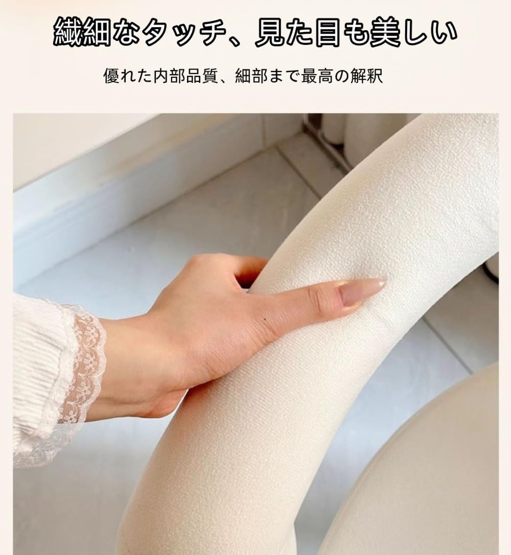 pisipeドレッシングテーブルスツール、布張りアームキッ、モダンベッドルームクリームスツールドレッシングメイクアップシンプルドレッ