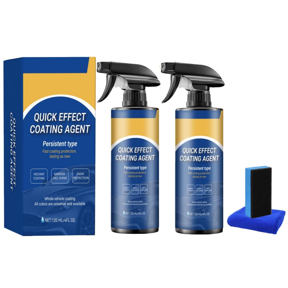 Wecro Keramikbeschichtung Auto Spray – 3-in-1 Schnellschutz, Reparatur & Glanz, Lackschutz und Kratzerreparatur