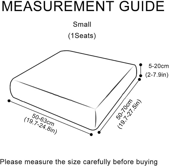 Sofa Seat Cover - High Elastic, Non-slip Living Room Sofa Cover