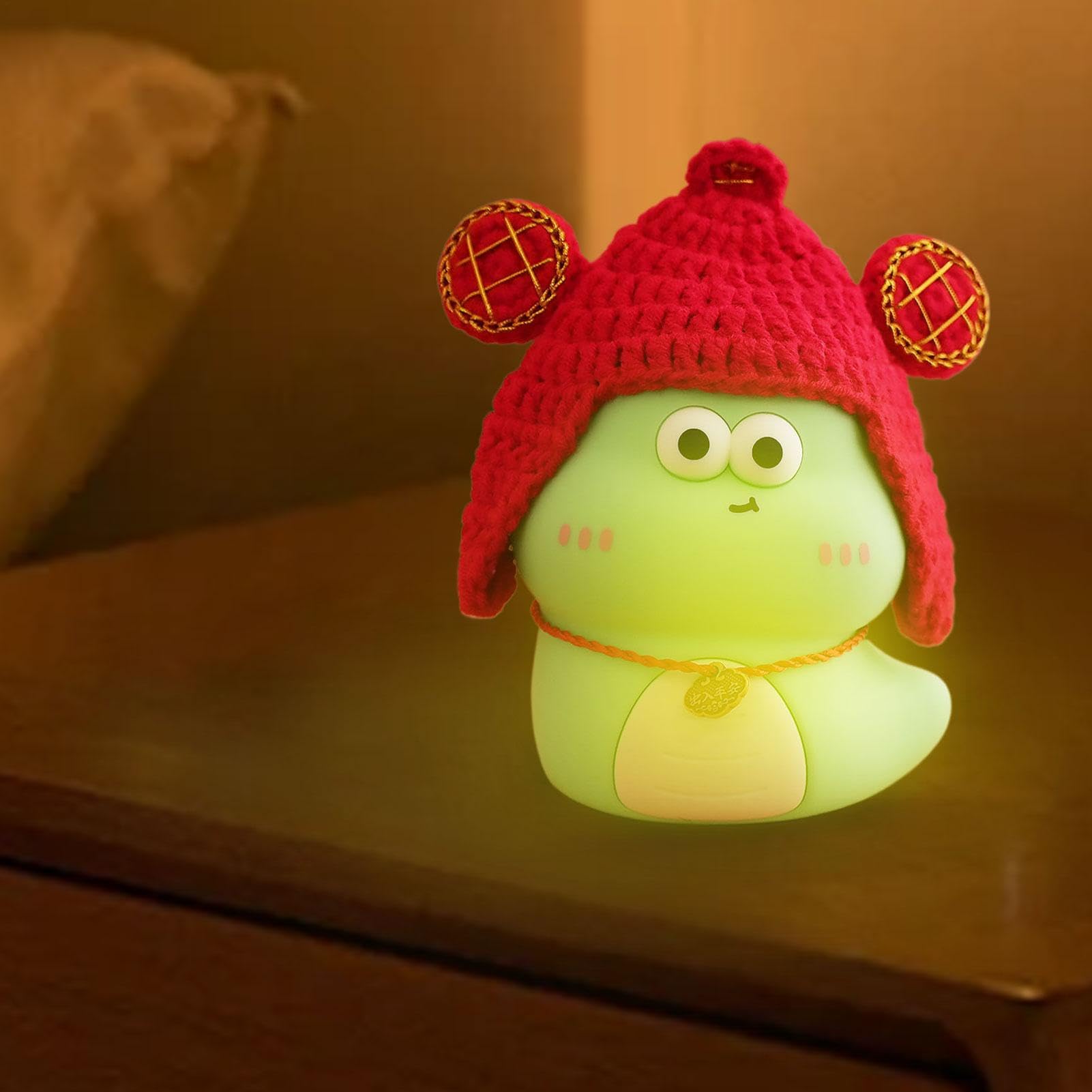 Luz nocturna LED de luz suave bebés y niños muy pequeña Recargable Y Para | La Serpiente Adorable Portátil Con Batería Y Sensor Táctil Para Dormitorio, Bebé, Lactancia Nocturna