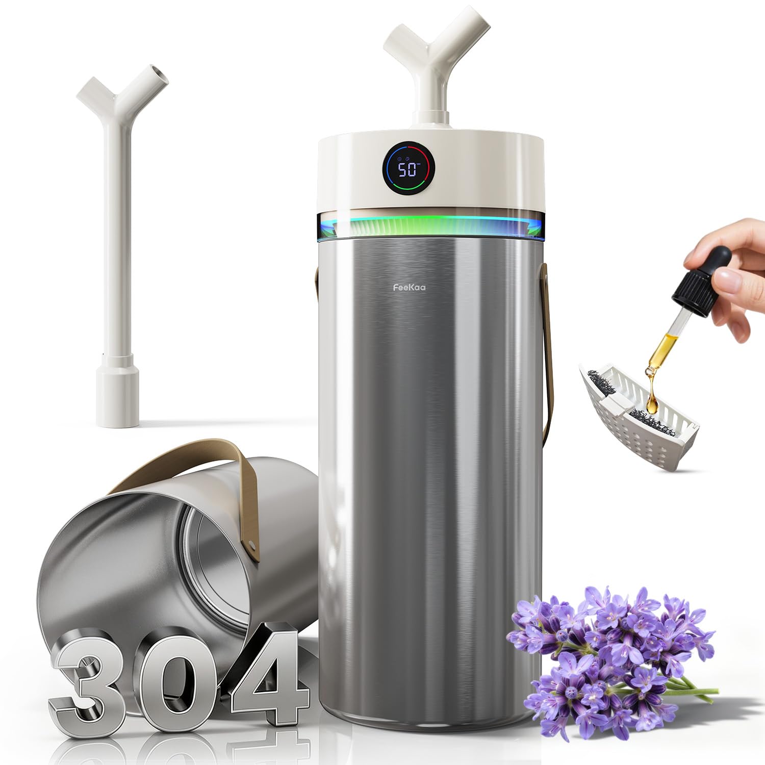 Feekaa 8L Stainless Steel Humidifier