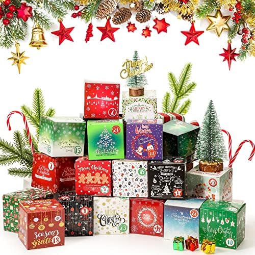 Amazon.com: christmas advent calendar boxes xmas event gift boxes cardboard numbers fillable 24 days countdown adults kids candy box teen boys women girls men make your own empty diy holiday season decorations amazon-com-christmas-advent-calendar-boxes-xmas-event-gift-boxes-cardboard-numbers-fillable-24-days-countdown-adults-kids-candy-box-teen-boys-women-girls-men-make-your-own-empty-diy-holiday-season-decorations