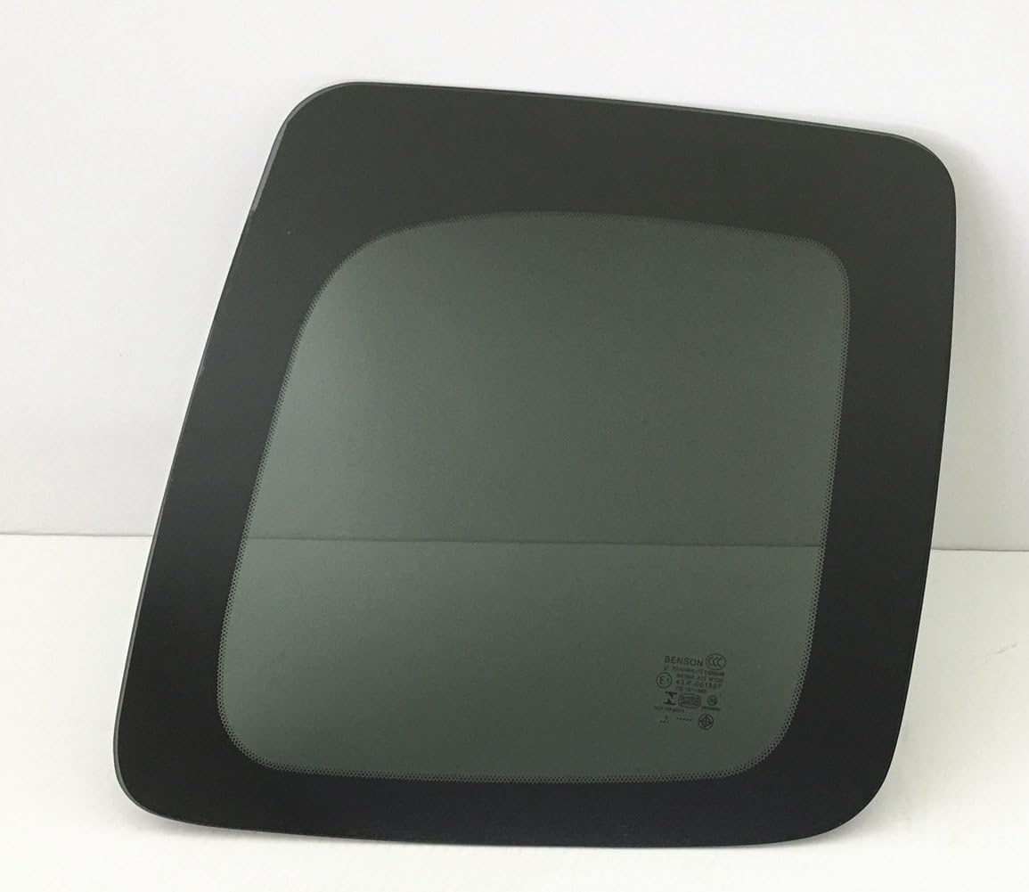 Driver Left Side Rear Quarter Window Quarter Glass Compatible with Toyota Tacoma 2&4 Door Extended Cab Pickup 2005-2015 Models