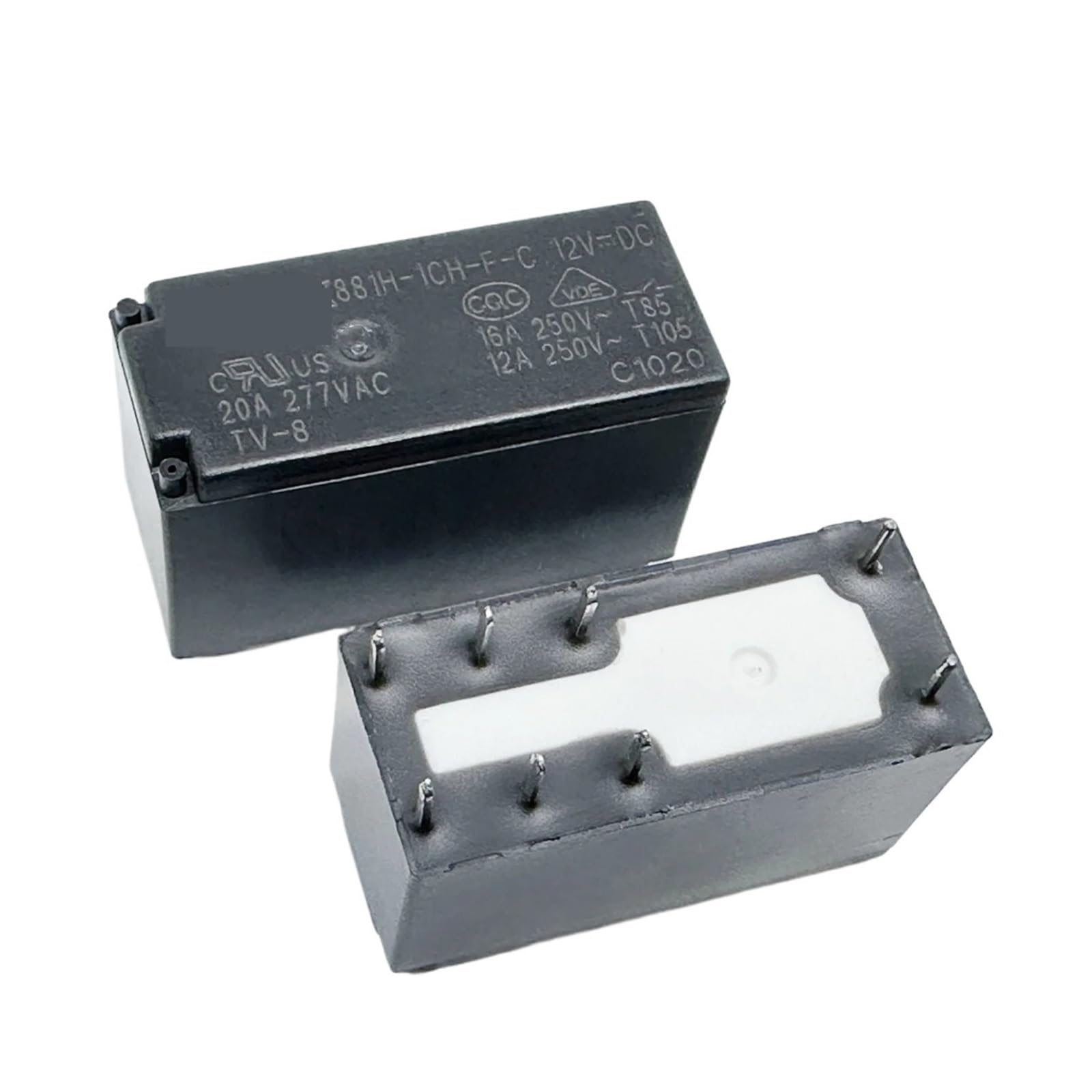 Kc72d3k One Color 881H-1Ch-F-C 12Vdc (115Fc8-20A) Relay 8Pins
