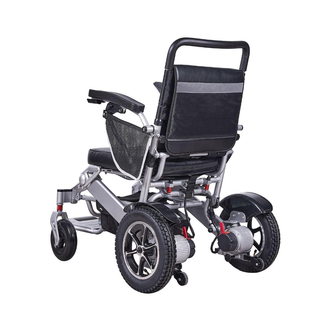Silla de ruedas eléctrica plegable MAS Mobility Aid Social Marca Española Silla de ruedas eléctrica plegable automática (20AH 35 KM)