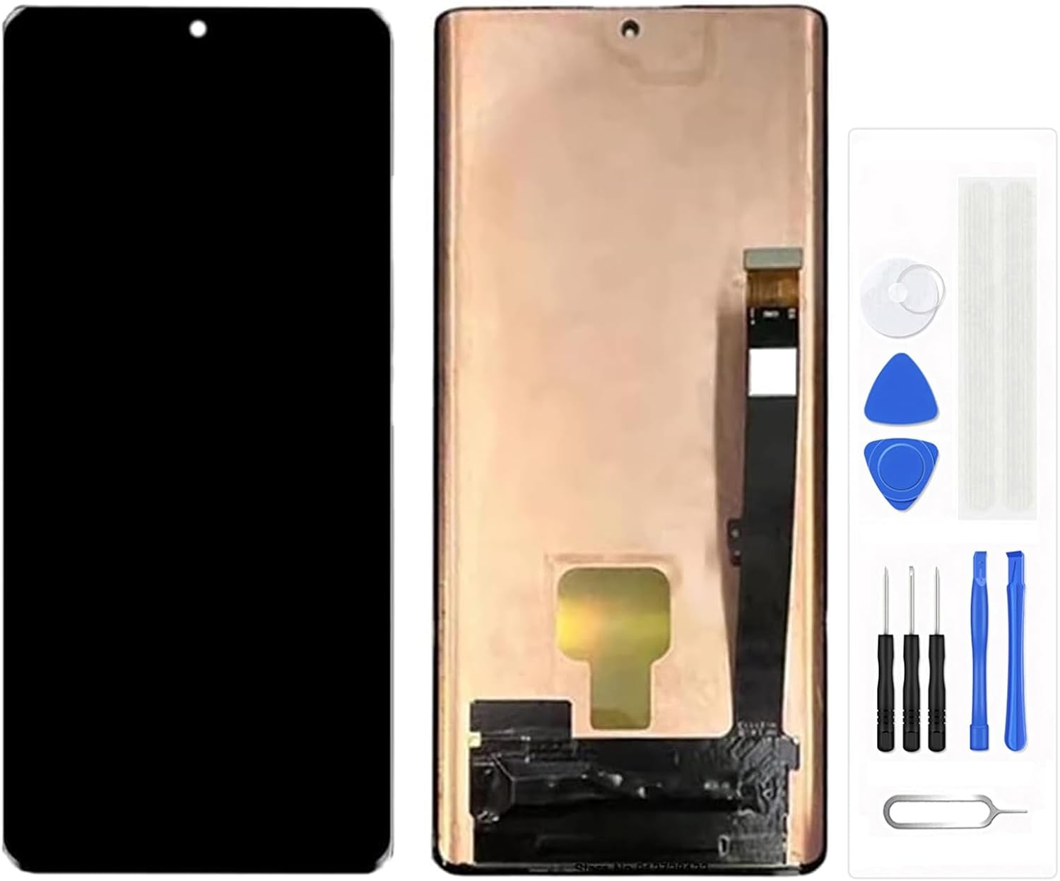 LCD Screen for ZTE Axon 40 Pro A2023 Replacement LCD Display Touch Digitizer Assembly (Black)