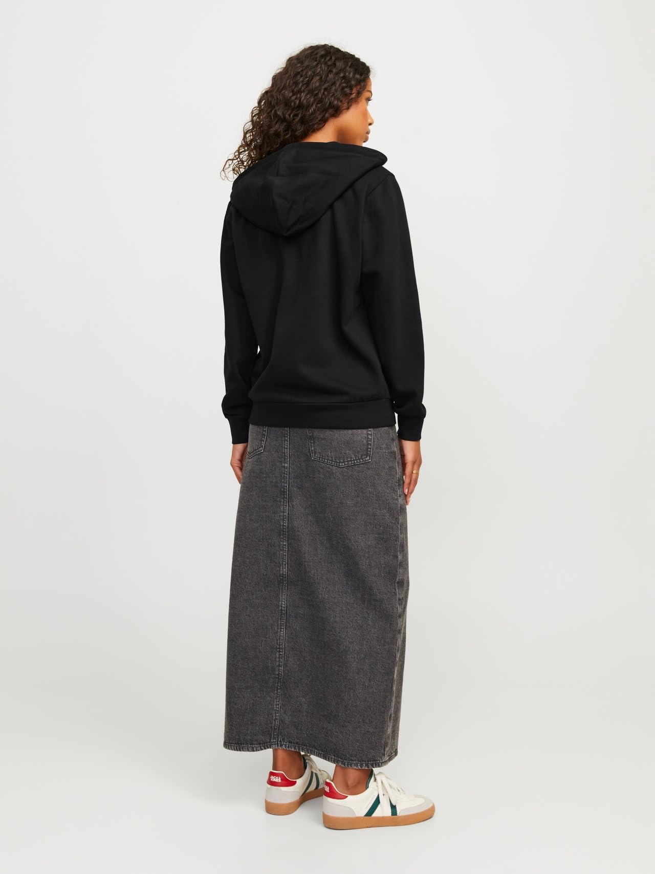 Jack & Jones Damen Jxabbie RLX Ls Every Zip Hood SWT Noos Sweatshirt-Jacke (1er Pack)