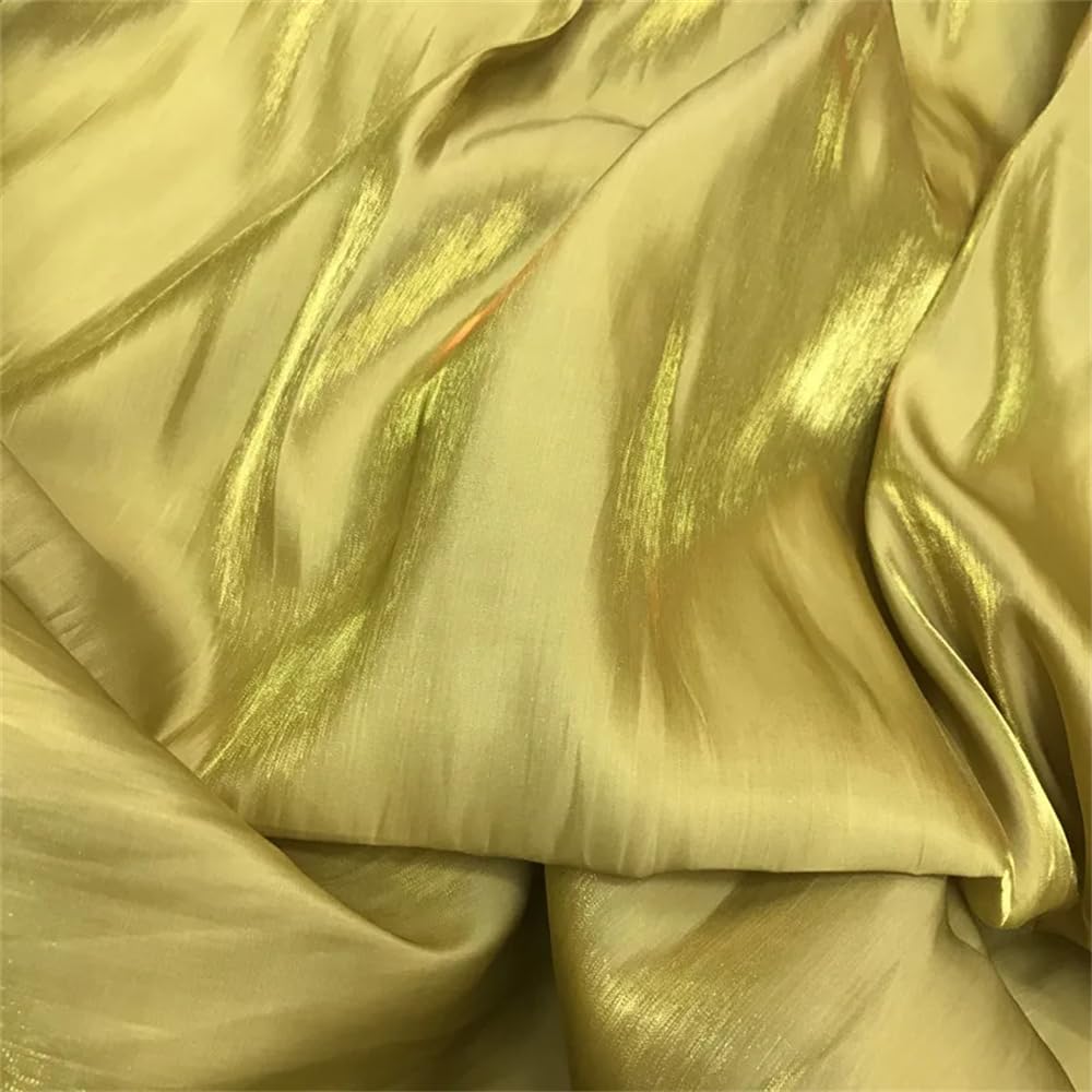 Tissu satin de polyester tissé rouleau de 10 yards pour loisirs créatifs et décors de mariage