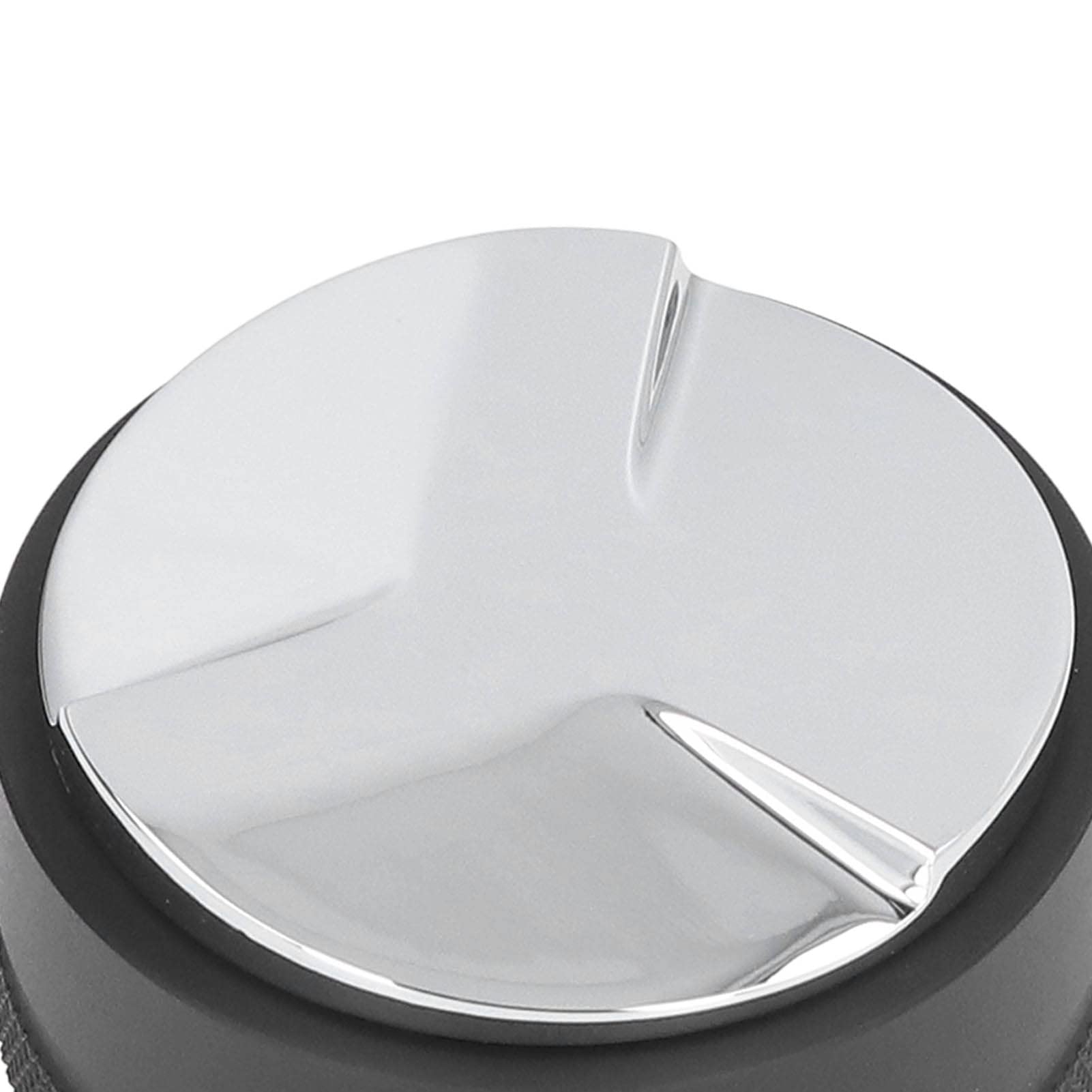 Distribuidor de café, Tamper de café en polvo ajustable de acero inoxidable, Tampers de mano de café profesionales, Herramienta niveladora de café Negro (XHTLLOylndp8-12)