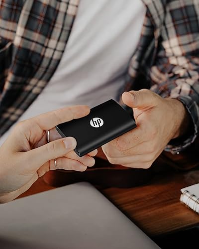 Miniatura 6 de HP P500 SSD portátil de 500 GB - USB 3.2 Gen 1 Tipo C, USB C Disco duro externo de estado sólido - Hasta 420MBs, negro - 7NL53AA #ABC