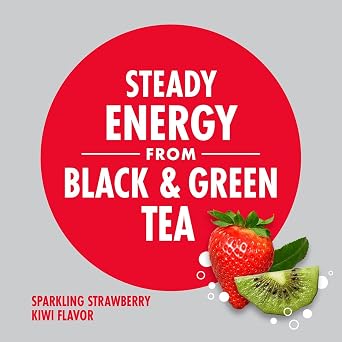 V-8 +Energy Sparkling Strawberry Kiwi Juice Energy Drink, 11.5 fl oz (4 cans)