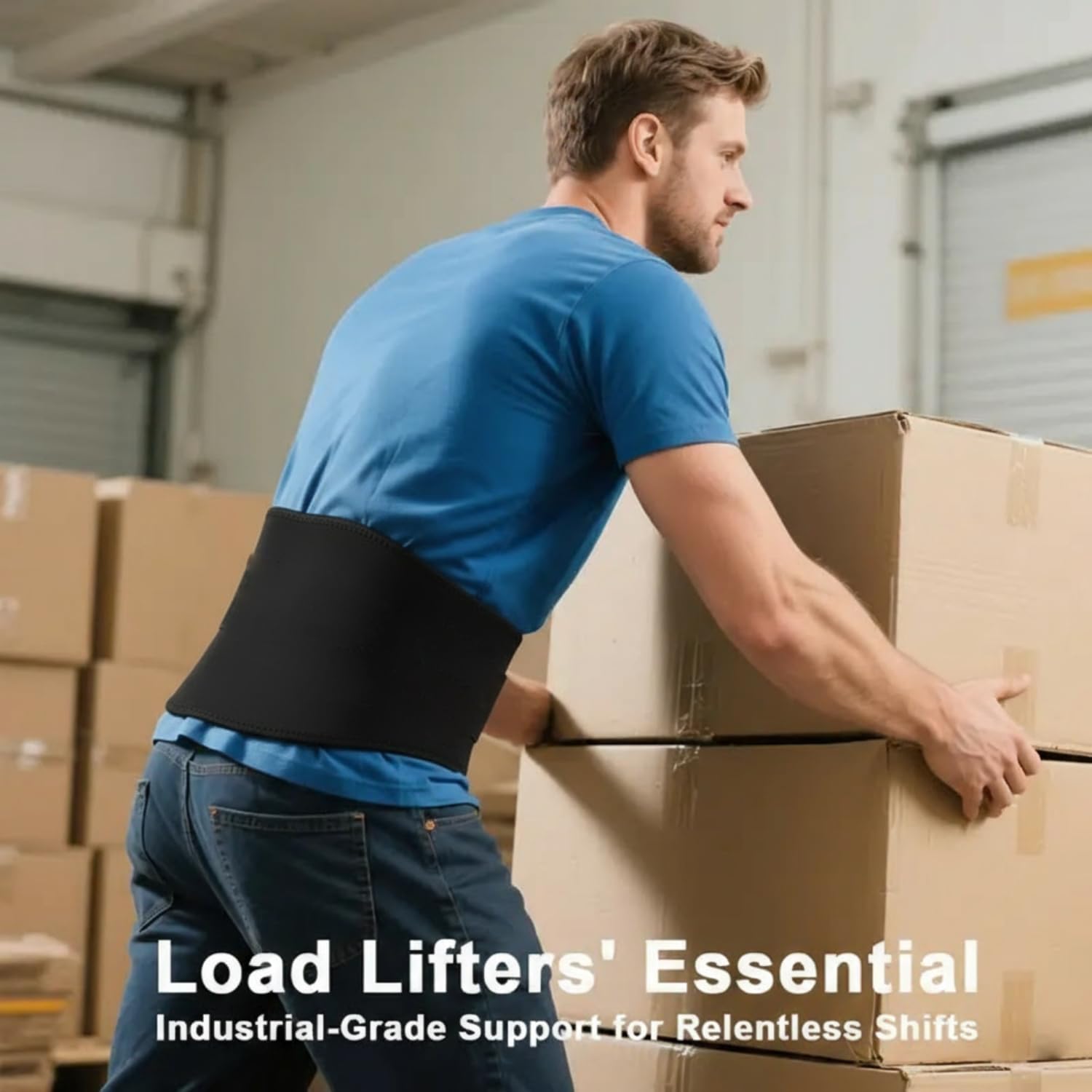 Fascia Lombare Supporto Schiena Uomo Donna, Fasce Lombari per Mal di Schiena Cintura Lombare di Sostegno Rete Traspirante per attività Sportiva Misura Universale Regolabile (uomo)