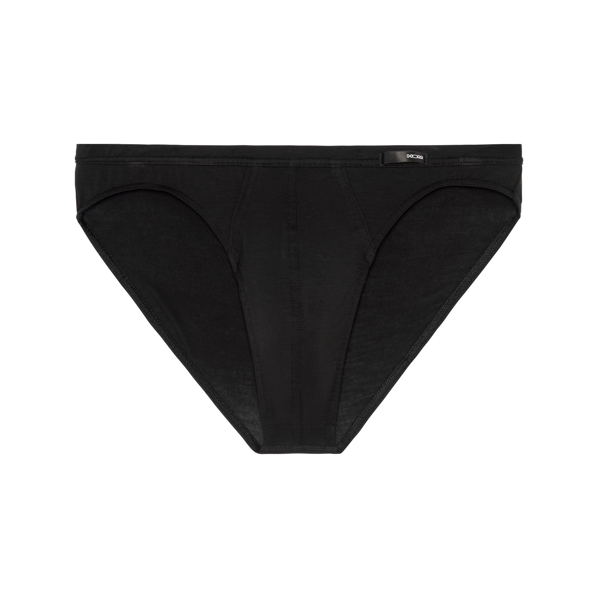 Hom Men's Underwear Comfort Micro Brief Tencel Soft (Black/XL)