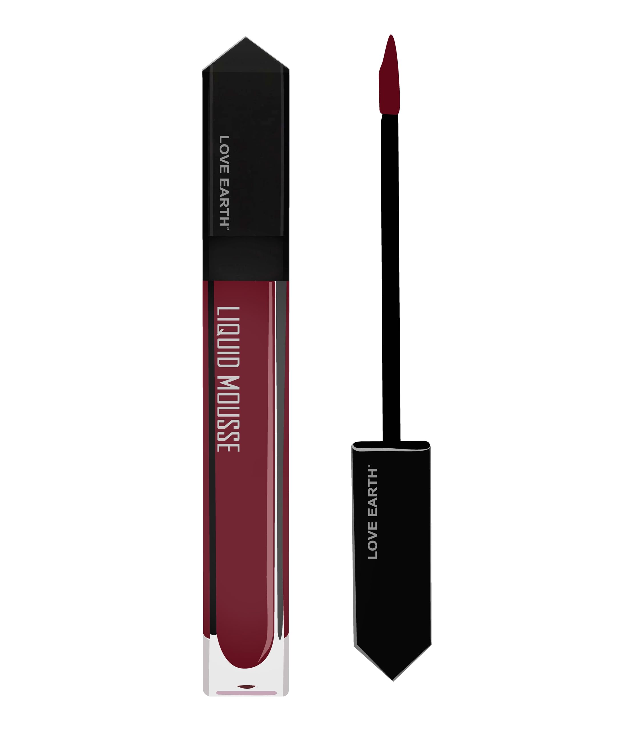 Liquid Mousse Lipstick - Raspberry Martini Matte Finish | Lightweight, Non-Sticky, Non-Drying,Transferproof, Waterproof | Lasts Up to 12 hours with Vitamin E and Jojoba Oil - 6ml