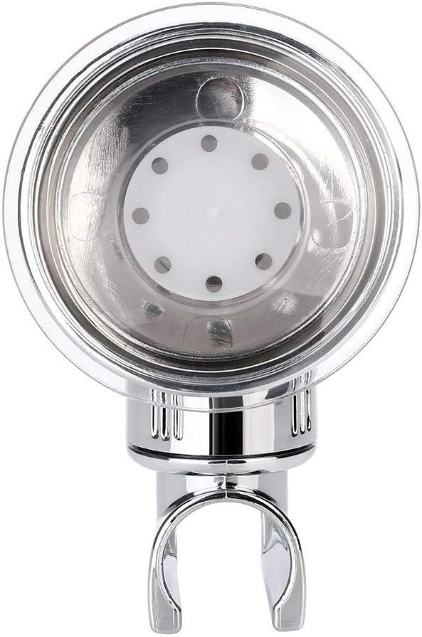 Support de pommeau douche réglable universel sans perçage avec ventouse d'aspiration puissante