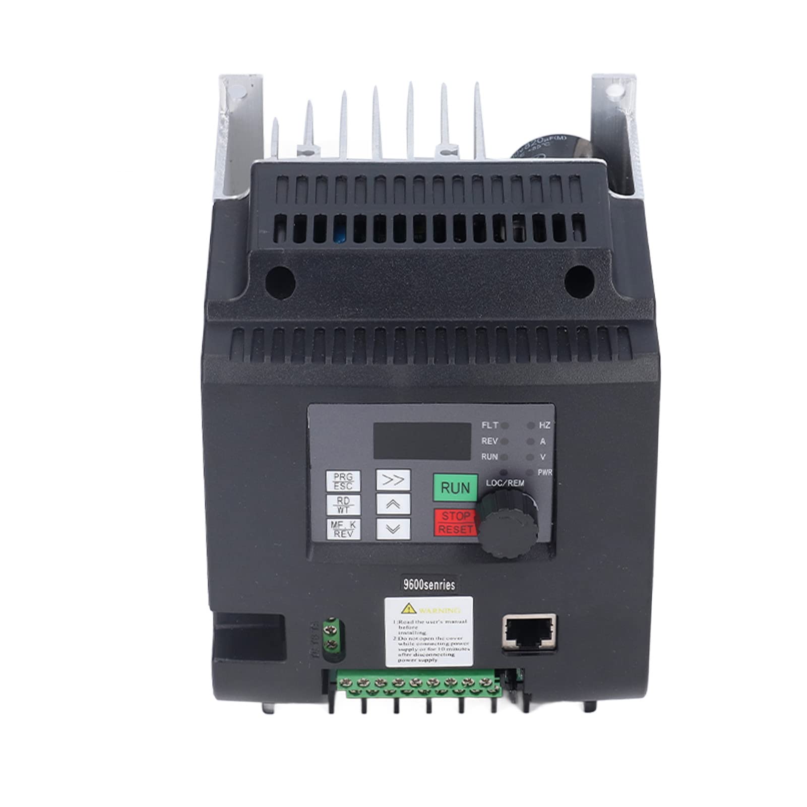 Invertitore di Frequenza, Monofase 220 V a 3 Fasi, 380 V 5,5 KW, Convertitore di Frequenza Regolabile Multistadio per Frantoi Industriali, Mulini