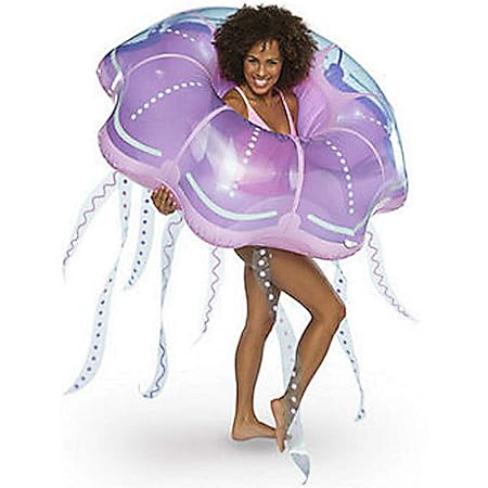 Amazon Snsで話題の新モデル Energypower ジェリーフィッシュフロート クラゲ 浮き輪 ビッグサイズ インスタ映えグッズ 海のお姫様 竜宮城 人魚姫 ナイトプール うきわ 浮輪 フロート フローティングラウンジ スイムリング アウトドア ビーチパーティー 人魚 キッズ