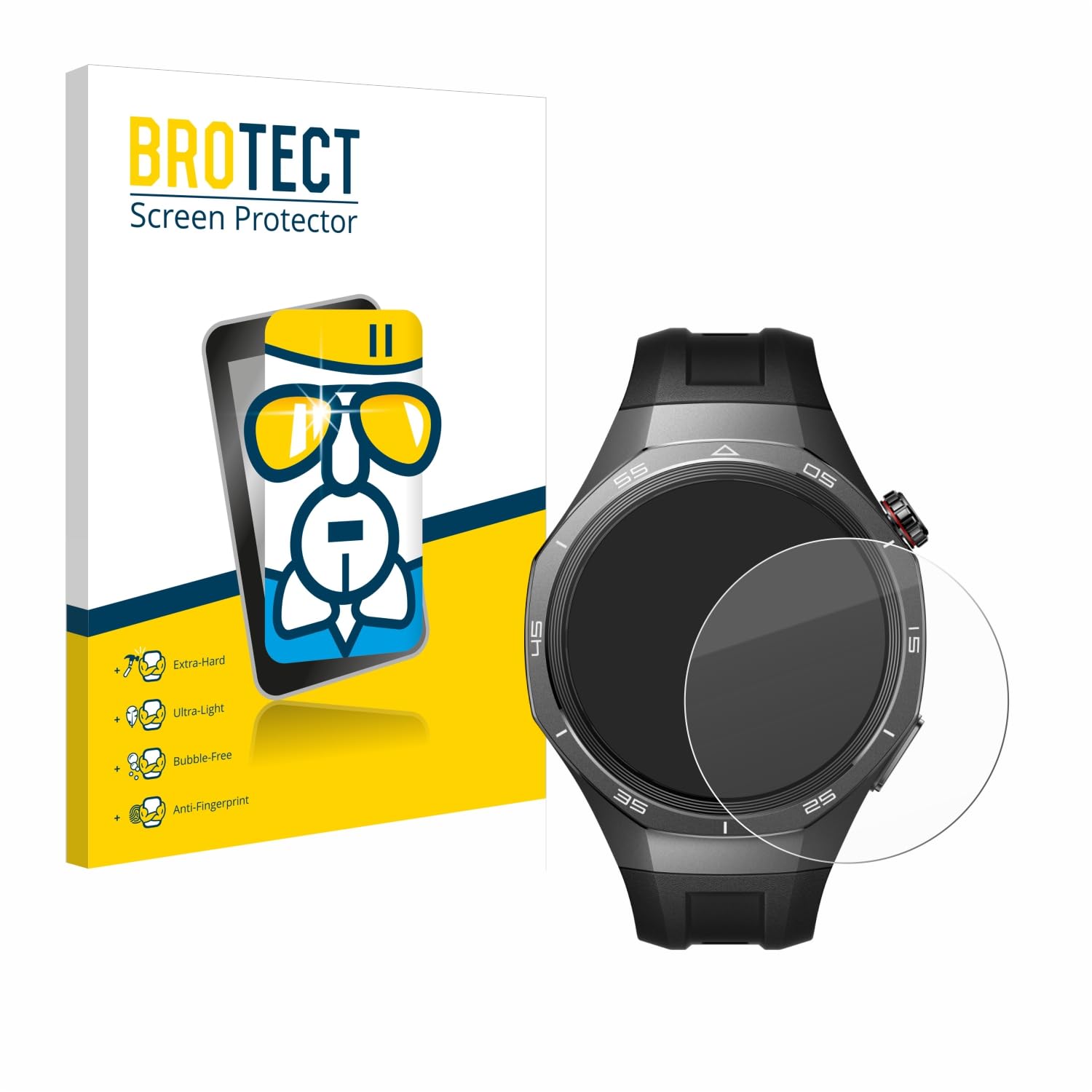 BROTECT AirGlass Panzerfolie Für Huawei Mate 20 Lite – 3 Stück, 9H Kratzfest, Anti-Fingerprint, Made In Germany