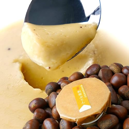 楽天軒 老舗和菓子屋の作ったマロンプリン 和栗 プリン