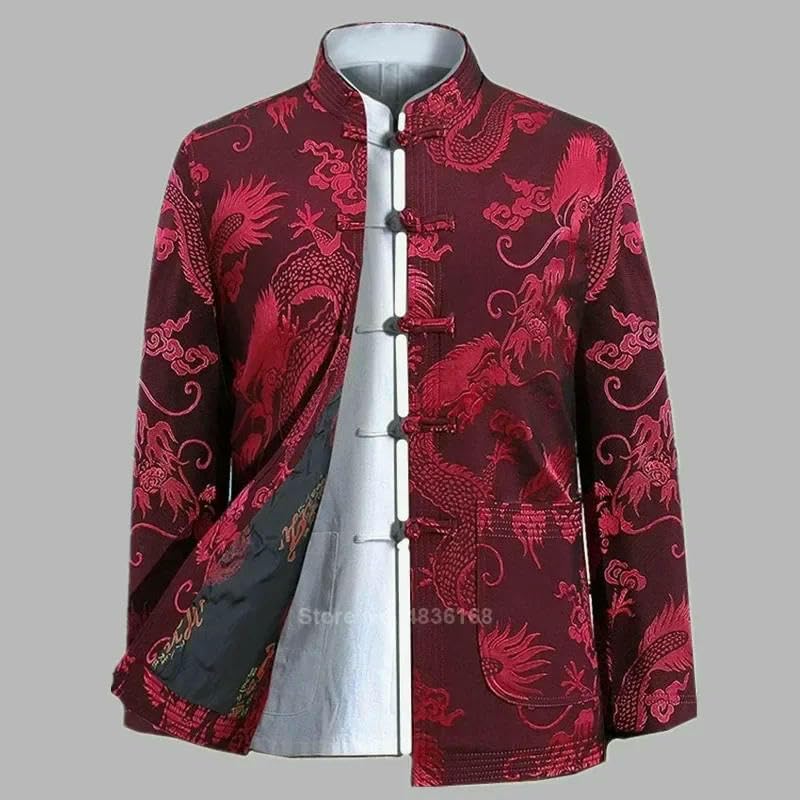 Costume de kung-fu traditionnel en finitions rétro de haute qualité - 5