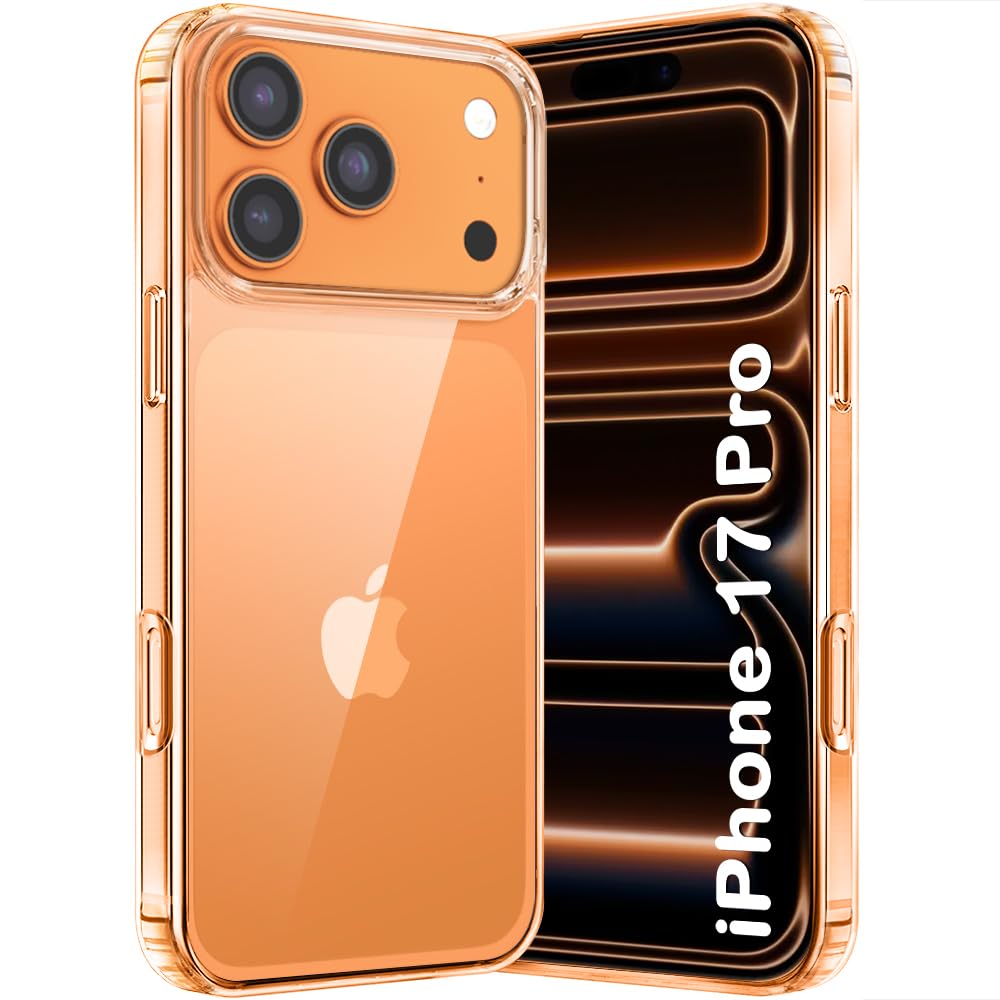 TheGiftKart Ultra-Hybrid Crystal Clear Back Case Cover for iPhone 17 Pro | Shockproof Design | Camera Protection Bump | Hard Clear Back | Bumper Cover Case for iPhone 17 Pro (PC & TPU, Transparent)-image-16