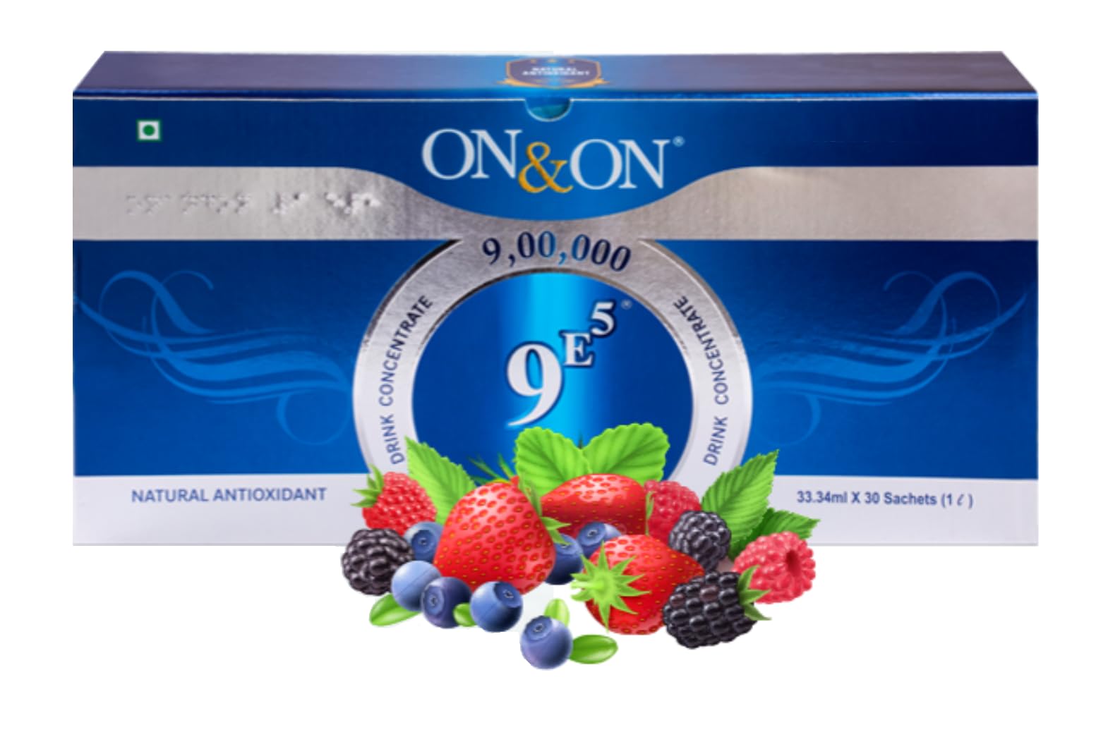 on and on 9E5 fruit concentrated drink 1l (30 sachets)