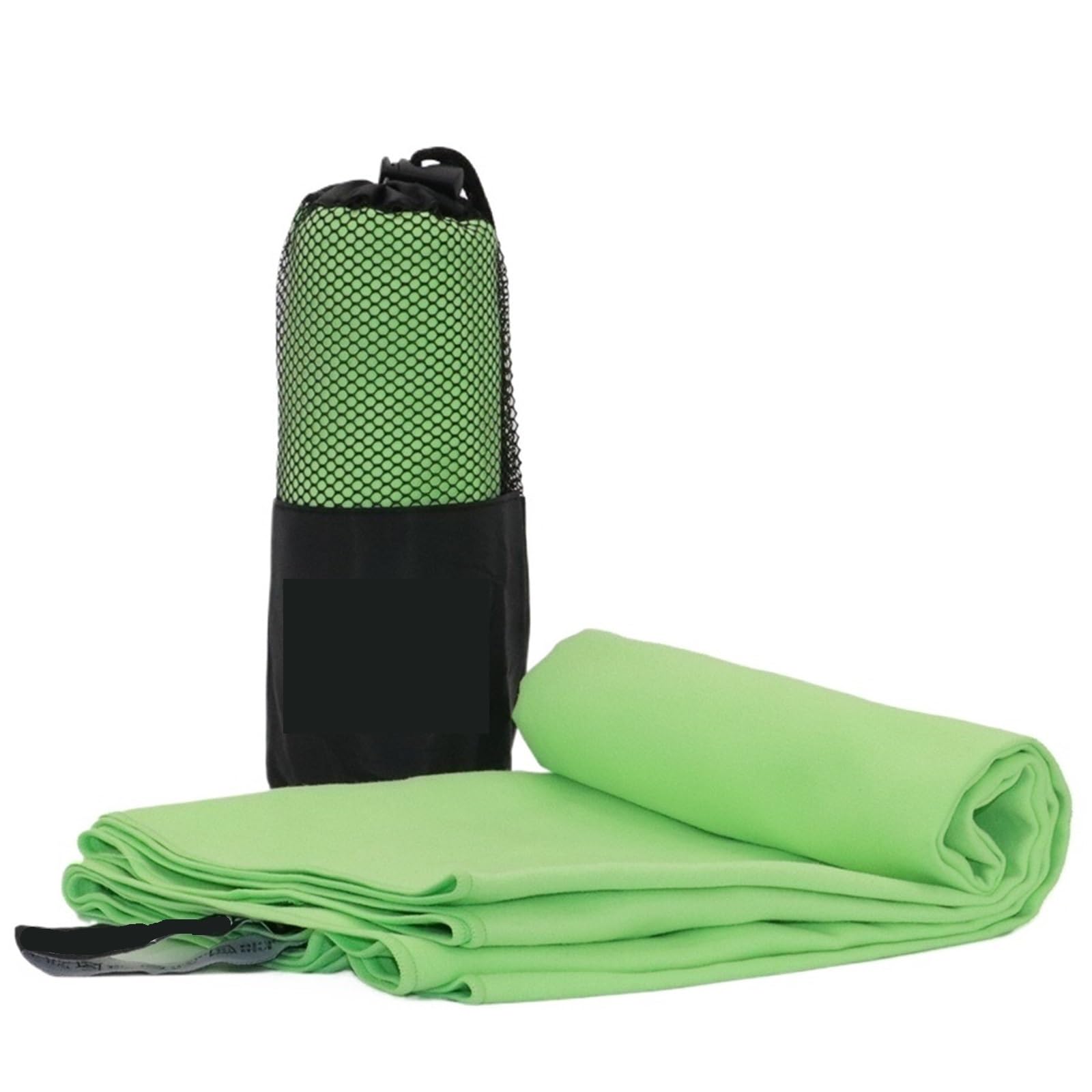 Toalla Gimnasio Toalla Deportiva de Secado rápido for Nadar, Piscina, Deportes acuáticos, Playa y Viajes.(Light Green,80x180cm)
