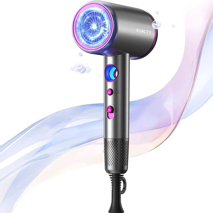 ヘアドライヤー 大風量 速乾 折り畳み携帯可能 過熱保護機能・ノズル付き Amazon | ドライヤー 大風量 速乾 【2025年秋冬限定・速乾・人気