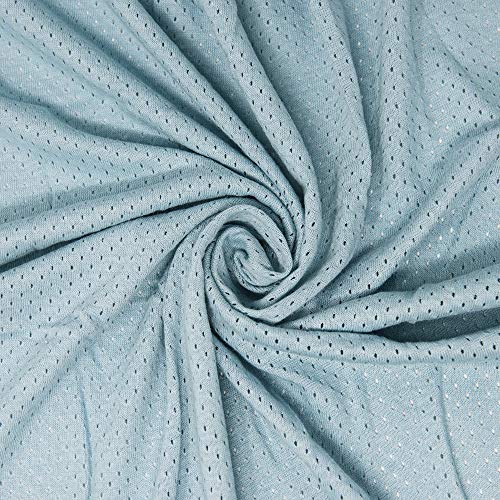 Image of Woombie AirWrap Organic Swaddle - Old Fashioned Receiving Blankets for Babies - Lightweight, Vented Design, Ocean Blue, 44 x 44 in.