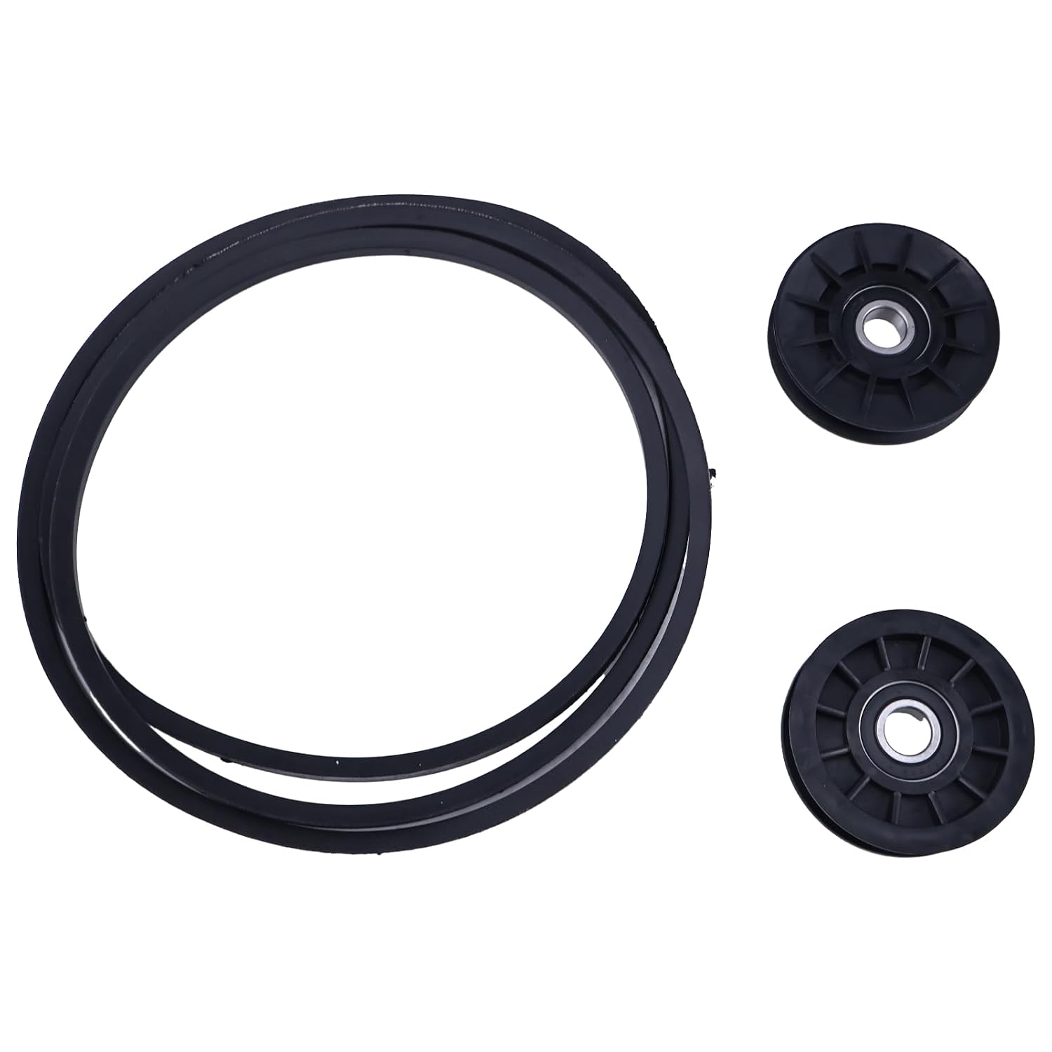 756-05024 V Idler Pulley 756-05032 Flat Idler Pulley 754-05027 Drive Belt Compatible with Cub Cadet MTD GT50 GT54 LT42 GT XT1 XT2 ZT1 ZT2