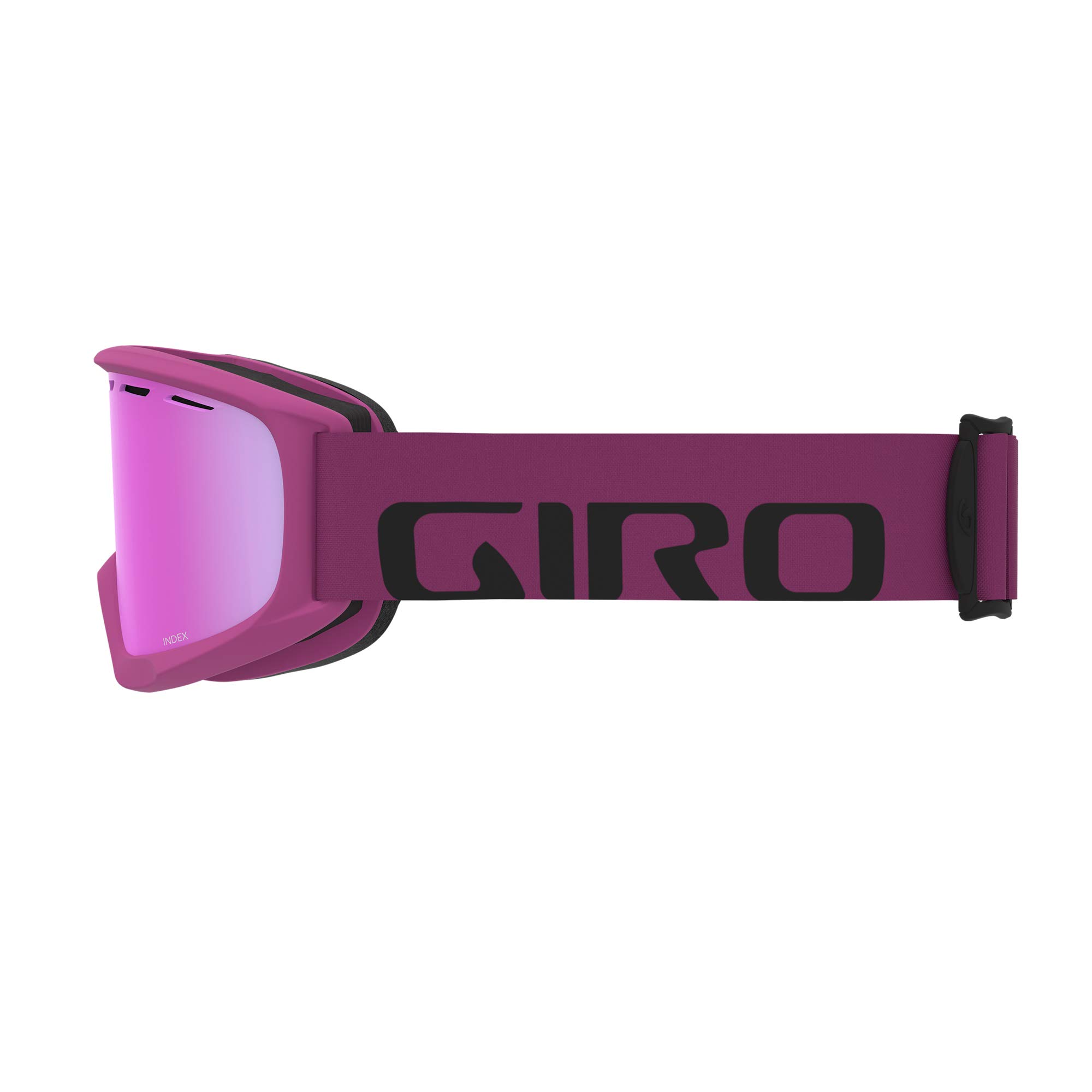 Amazon.com : Giro Index OTG Adult Snow Goggles - Berry Wordmark