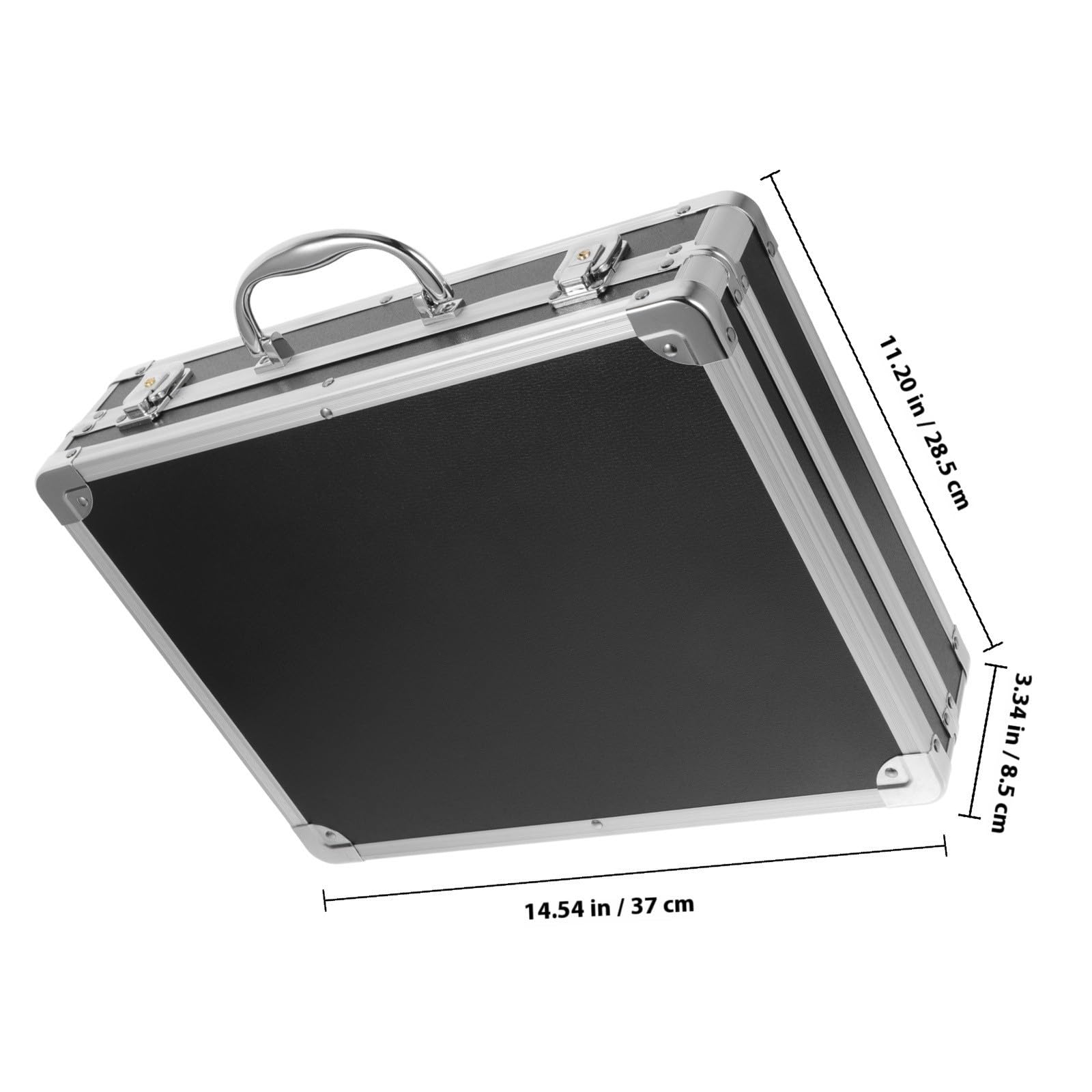 SHINEOFI Valigetta per Attrezzi in Lega di Alluminio Portatile Grande Capacità di Stoccaggio e Funzione Multiuso per Storage e Trasporto Professionale