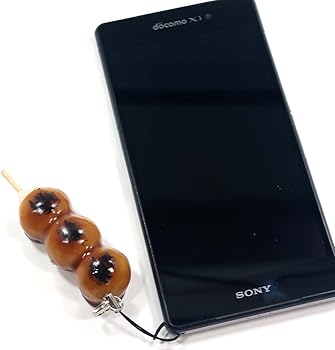 Amazon.co.jp: 食品サンプルストラップ 食べちゃいそうなみたらし団子