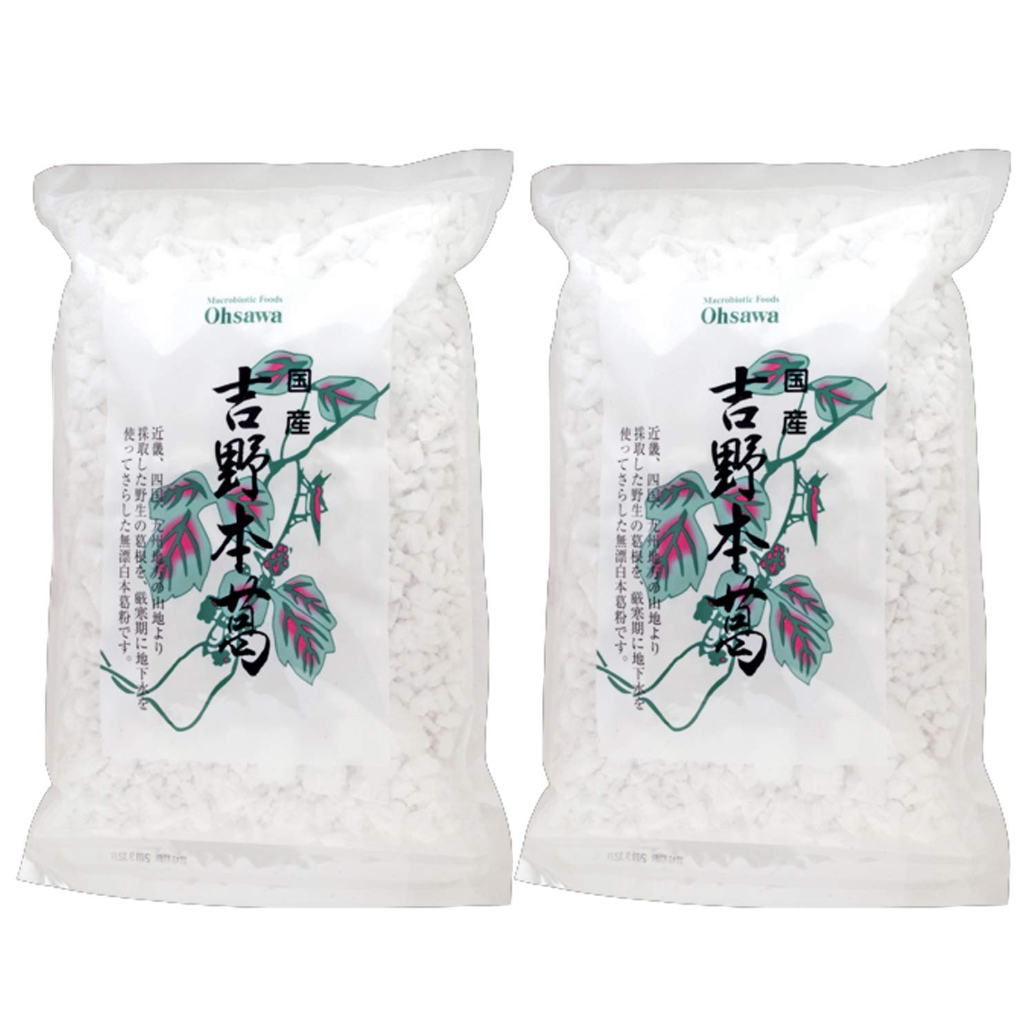 Amazon | （セット）国産吉野本葛 （1kg×2個セット） 【オーサワ