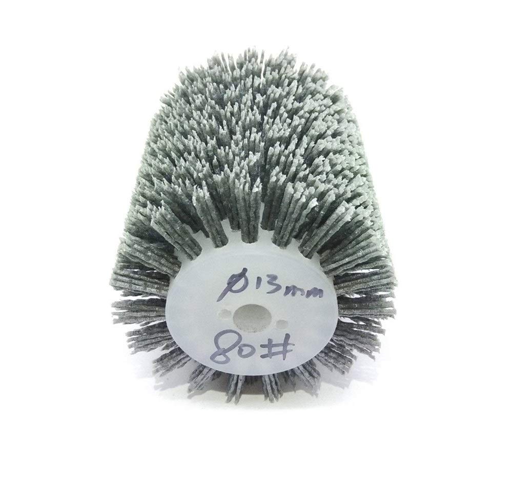 Cabezal de pulido y esmerilado 120 * 100 * 13 mm de nylon Muela de pulido rueda 80-400# Cepillo de la Muela de la carpintería (Mesh : 240#)