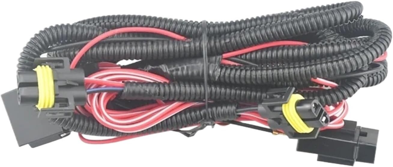 Compatible With VW New Polo Golf Jetta MK5 MK6 Skoda Octavia Fog Light Lamp Wires Harness Cable With Fuse Car Accessories 12V