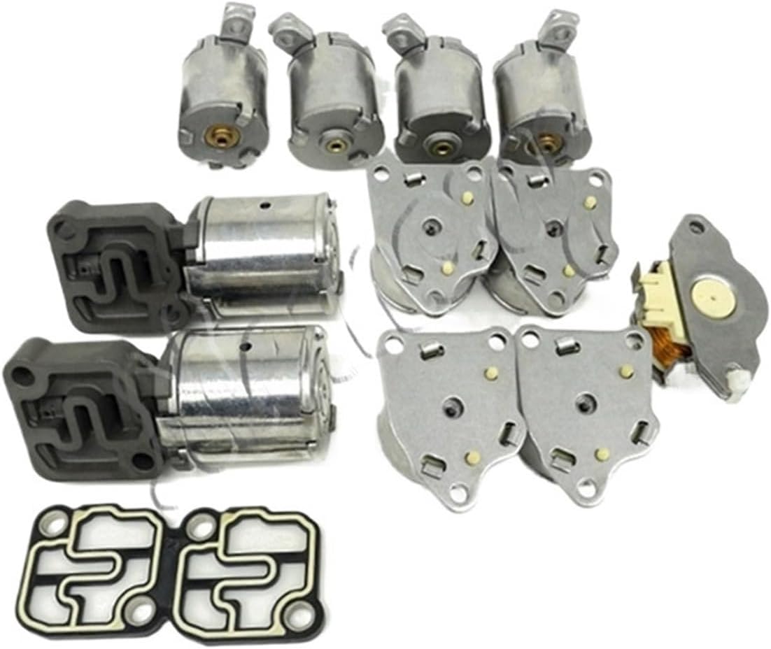 02E DQ250 6-Speed Transmission Valve Solenoids Kits 02E927770AL 02E927770AS 02E927770AT Compatible With A3 Q3 Seat Touran Golf Passate