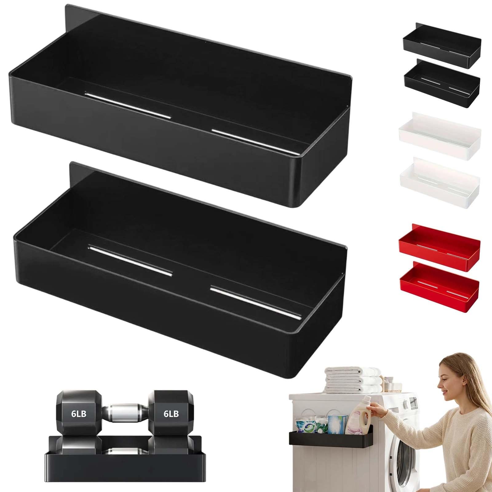 Liocwocne Magnetic Fridge Shelf, Spice Rack Magnetic
